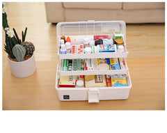 Large Capacity Medicine Organizer.