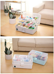 Large Capacity Medicine Organizer.