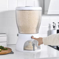 4part rotating cereal dispenser