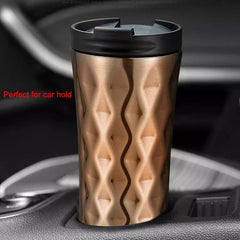 Portable Stainless Coffee Mug (500ml)