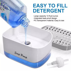 Easy Dish Soap Sponge Dispenser