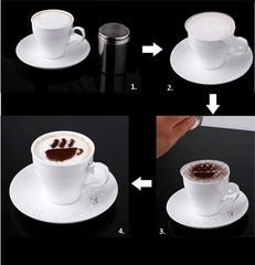 Coffee Art Stencils (16pcs)