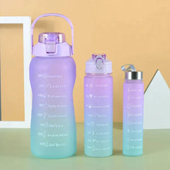 3PCS sports water bottle