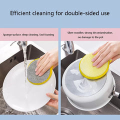 Double sided cleaning spounge (pack of 4)