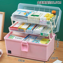 Large Capacity Medicine Organizer.