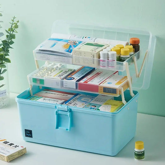 Large Capacity Medicine Organizer.