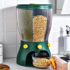 4part rotating cereal dispenser