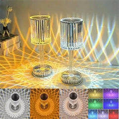 Crystal Colour Changing Lamp