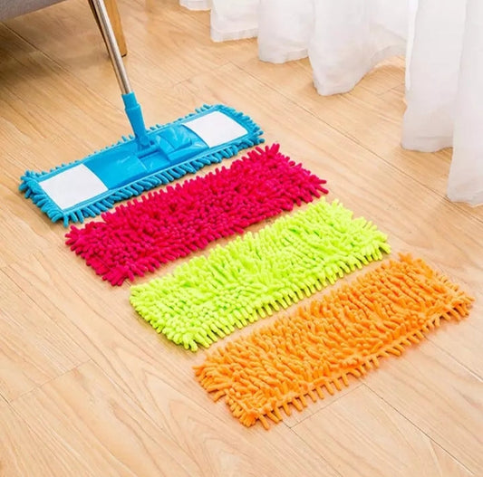 Microfiber Flat Mop (Random Color)