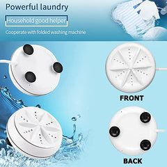 USB Powered Mini Turbo Washing Machine