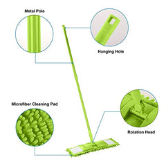 Microfiber Flat Mop (Random Color)