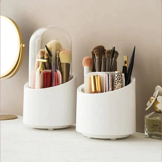 360° Rotating Base Makeup Brush Holder