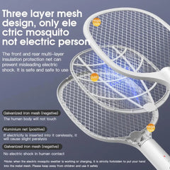 Usb Rechargeable Mosquito Killer Racket