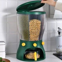 4part rotating cereal dispenser