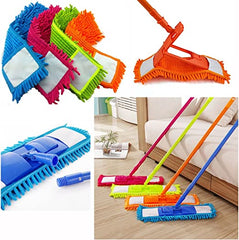 Microfiber Flat Mop (Random Color)