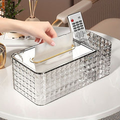 Luxury Diamond Pattern Tissue Box