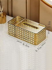 Luxury Diamond Pattern Tissue Box