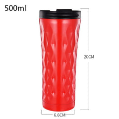 Portable Stainless Coffee Mug (500ml)