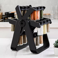 Rotating Ferris Wheel Glass Seasoning Rack