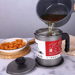 Oil filter pot