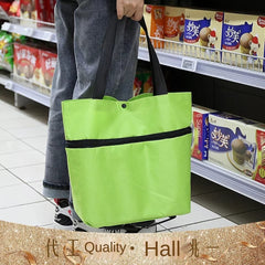 Foldable Trolly bag with wheels