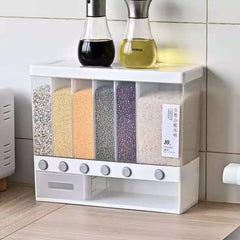 6in1 Wall Mounted Cereal Dispenser