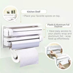 Triple paper dispenser