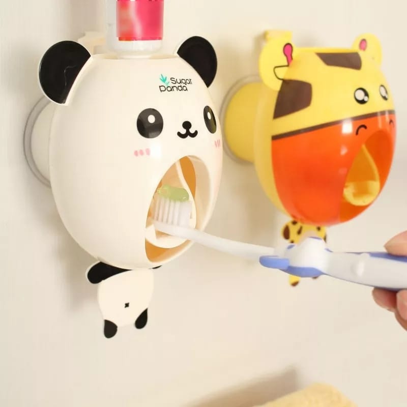 Cartoon shape toothpaste dispenser