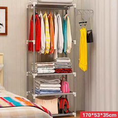 Attachable Cloth Hanging Shelf