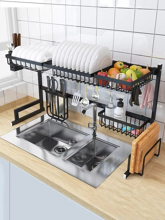 Kitchen Stainless steel sink drain Rack