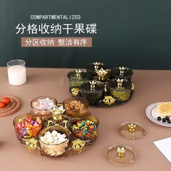 Exotic Rotating Dry Fruit Dish