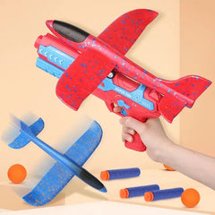 4 in 1 Flying Airplane Launcher Toy