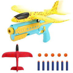 4 in 1 Flying Airplane Launcher Toy