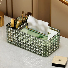 Luxury Diamond Pattern Tissue Box