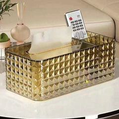 Luxury Diamond Pattern Tissue Box