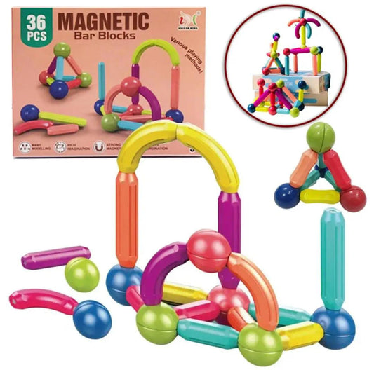 36pcs Magnetic Building Blocks