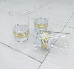 Acrylic Loop Style Glass Set