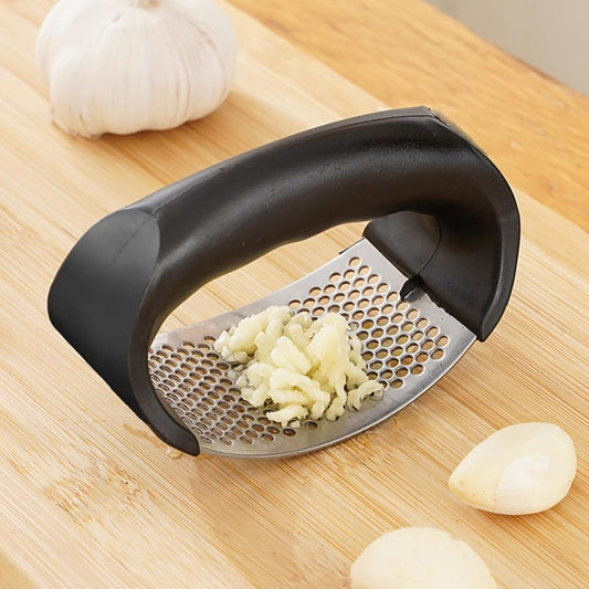 1pcs Stainless Steel Garlic Press