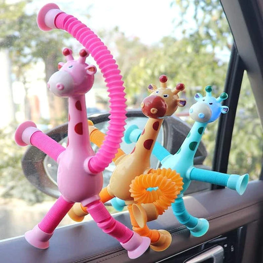 Suction Cup Giraffe Fidget Toy