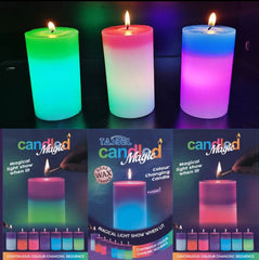 Led Colour Changing Wax Candle