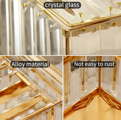 Crystal Glass Tissue Box