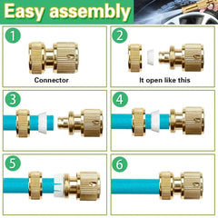 High Pressure Brass Nozzle Water Spray