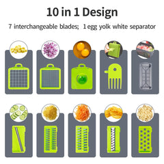 12 in 1 Multifunctional Vegetable Slicer and Cutter