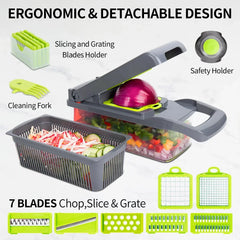 12 in 1 Multifunctional Vegetable Slicer and Cutter