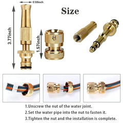 High Pressure Brass Nozzle Water Spray