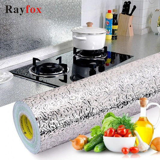 2M Oil Proof Kitchen Accessories Self Adhesive Aluminum Foil Sheet